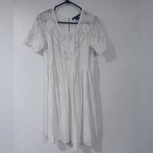 French Connection White Dress